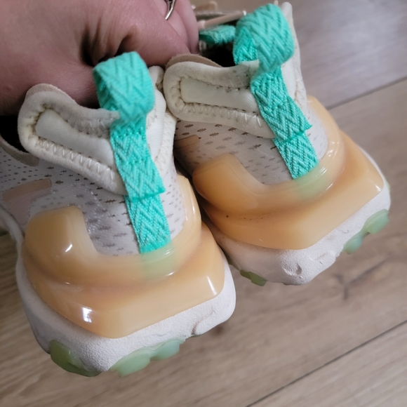 Nike React VisionPearl White Green Glow size 6.5 - Picture 6 of 6
